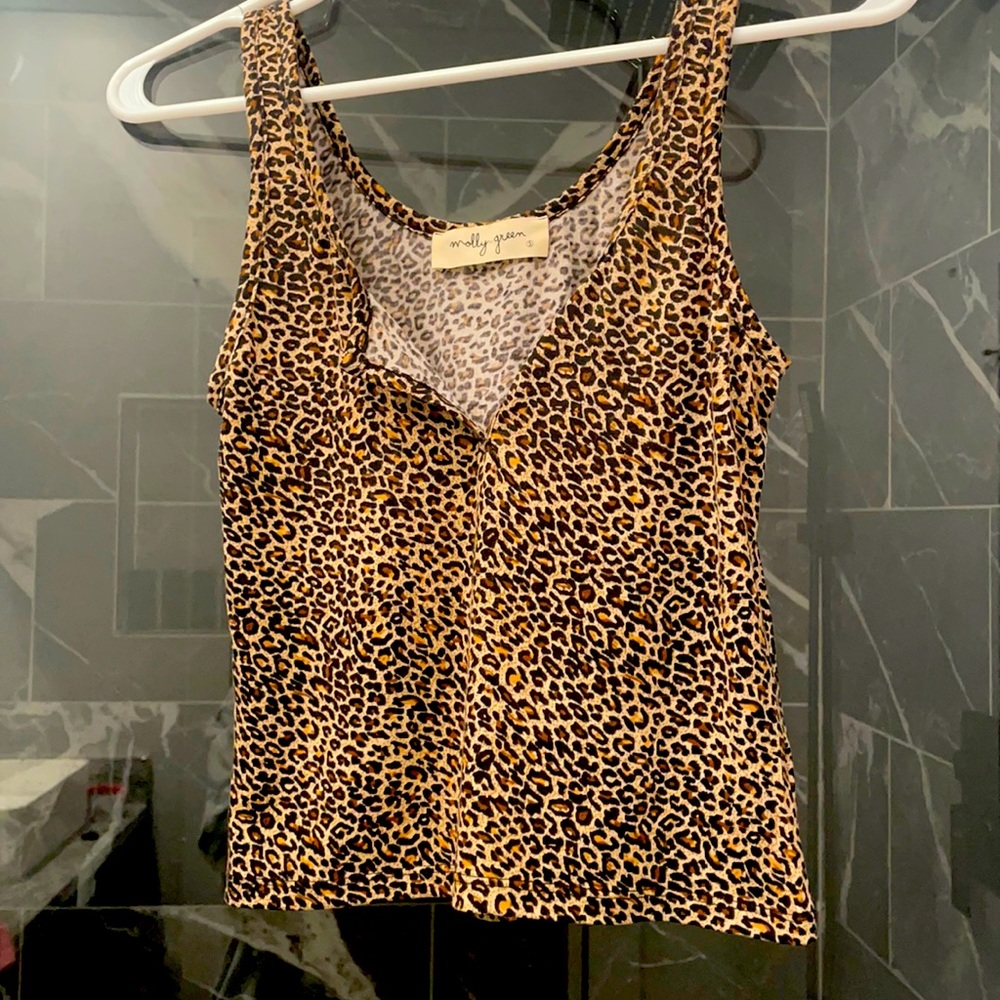 Molly Green Crop Top